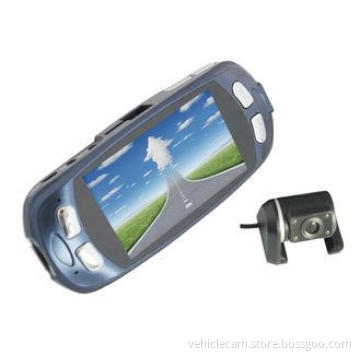 small NTSC / PAL USB 2.0 Dual Camera Car DVR with 2 LED Lig